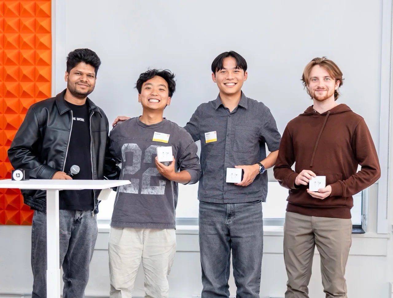 ManuAI team at the YC conversational AI hackathon